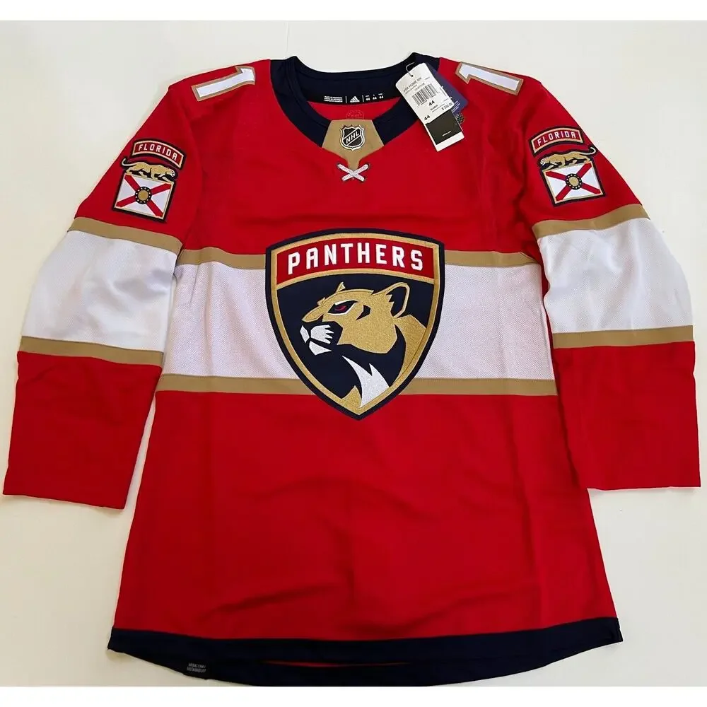 Adidas Florida Panthers Jonathan Huberdeau Jersey HB6672 Men's Size 44
